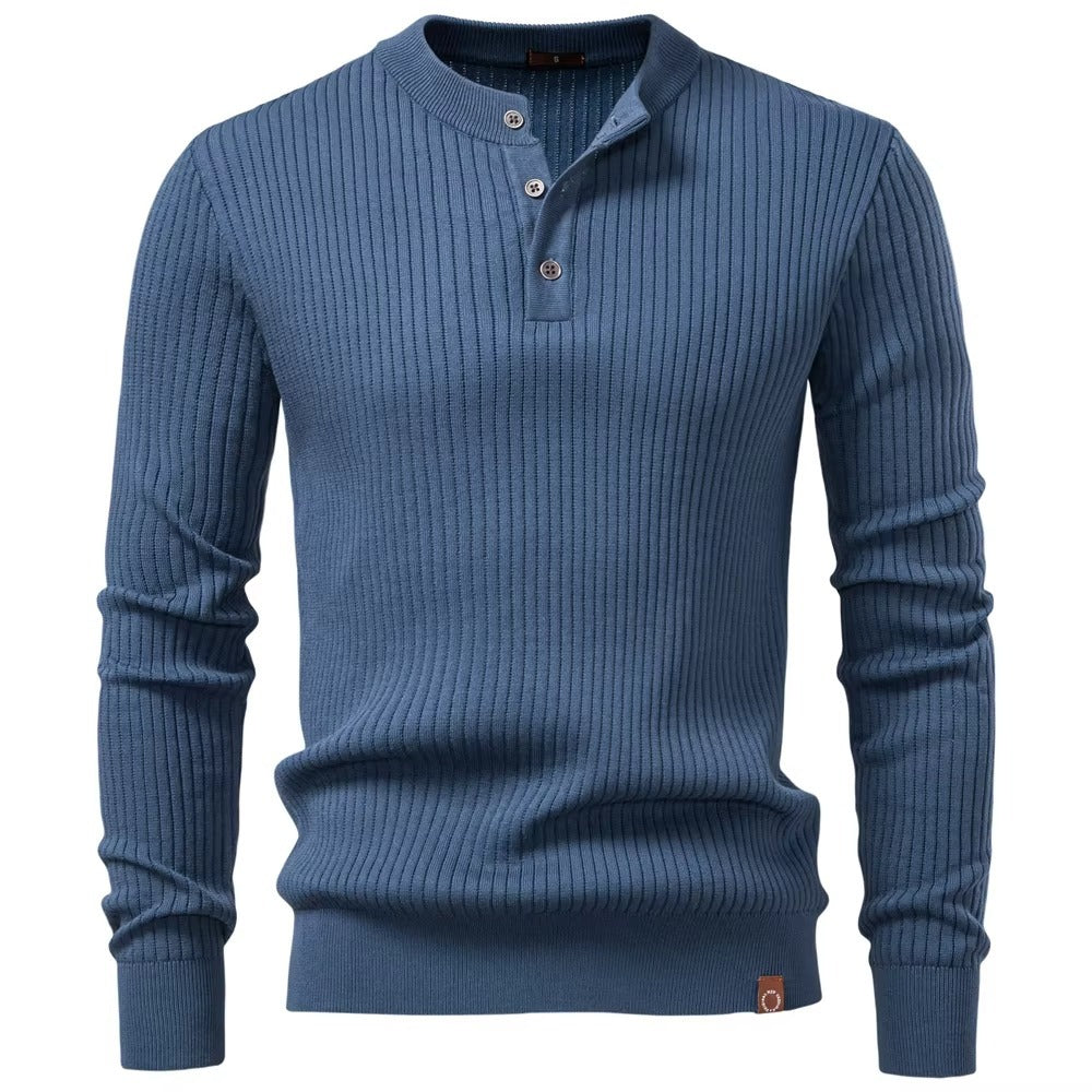 Pull Henley Classique