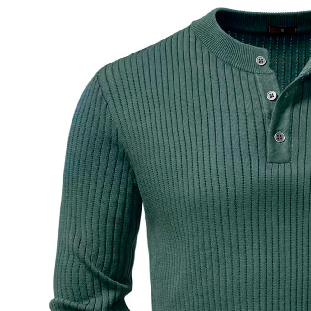 Pull Henley Classique